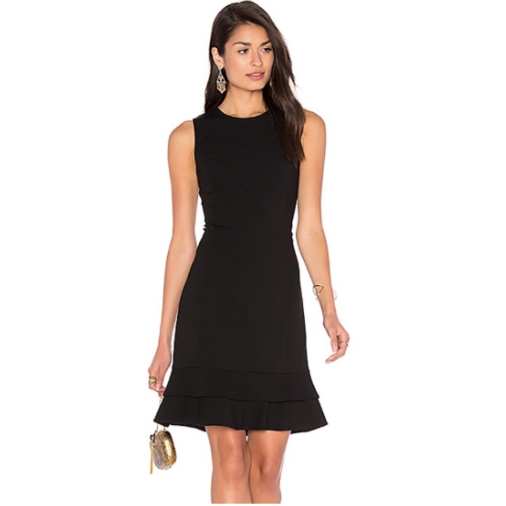 Diane Von Furstenberg Jacey Tiered Flounce Dress 6